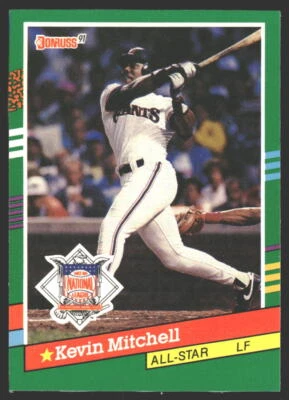 Kevin Mitchell #438a 1991 Donruss San Francisco Giants - Image 1 of 2