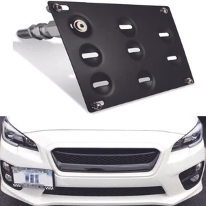 Front Tow Eye License Plate For Subaru BRZ Forester Crosstrek WRX STi Impreza - Picture 1 of 7