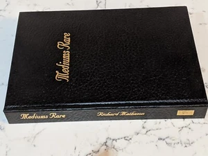 Richard Matheson Mediums Rare Signed/Lettered Traycase Cemetary Dance - Picture 1 of 6