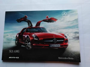 MERCEDES BENZ SLS AMG BROCHURE DI VENDITA ORIGINALE TESTO IN TEDESCO (530) - Foto 1 di 6