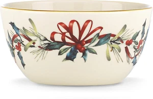 Lenox Winter Greetings 5" Bowl New In Box Christmas Holiday Decor Porcelain - Picture 1 of 8