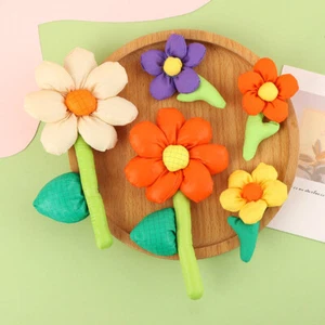 Cute Fabric Flower Brooch Boutonniere Women Ladies Wedding Party Pin Badge Gifts - Picture 1 of 26