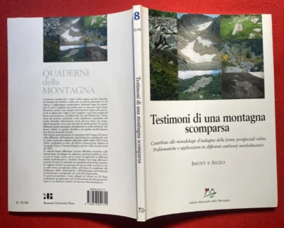 TESTIMONI DI UNA MONTAGNA SCOMPARSA Ed Bononia (2006) Libro + CD-ROM Nuovo - Immagine 1 di 4