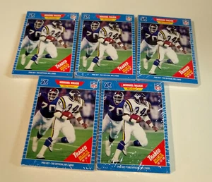 1989 Pro Set Final Update Set 21 Sealed LOT OF 5 STERLING SHARPE RC. H . WALKER - Picture 1 of 2