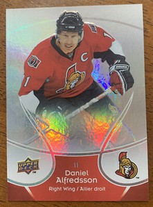 2009-10 McDonalds Upper Deck #34 Daniel Alfredsson - Ottawa Senators