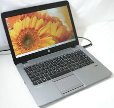 Laptop SSD HP Windows 11 Pro Core Quad 16GB 256GB Webcam WiFi-ac Elitebook PC