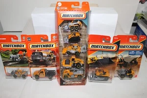 MATCHBOX MBX Construction Custom 5 Pack LoadLifter Ram Truck Bulldozer Lil' Dump - Picture 1 of 8