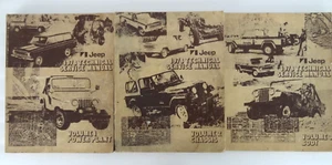 Manuales de servicio técnico Jeep 1978 CJ5 CJ7 Cherokee Wagoneer J10 J20 Vol. 1 2 3 - Imagen 1 de 24