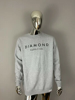Diamond Supply Co.Gray Graphic Sweatshirt Size 2XL - Imagem 1 de 4