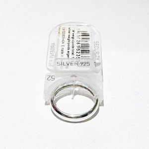 Nagelneu mit Etikett Sterling Silber 925 schlichter Ring Unisex Gr. L Band - Bild 1 von 6