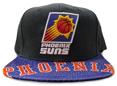 Mitchell & Ness NBA Phoenix Suns Black/Purple Snapshot Snapback HWC - OSFA - Image 1 of 4