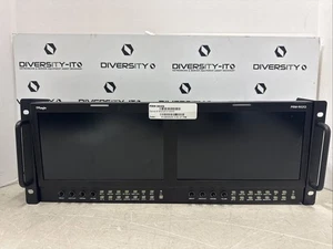 Postium PRM-902Q Dual 9" LCD 4RU Multi-Channel LCD MONITOR - Picture 1 of 5