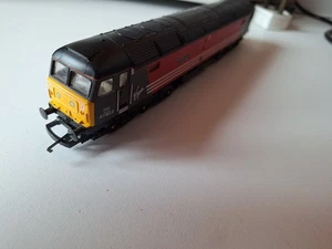 Hornby OO Gauge Loco Class 47 822 In Virgin Red Livery - Picture 1 of 5