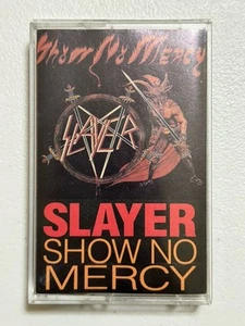 Slayer Show No Mercy Cassette Tape 1983 Metal Blade Restless Records - Picture 1 of 7
