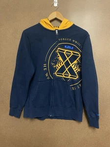 Vintage Nike LeBron James Forged Zip Up Hoodie Sweatshirt Size XL - Picture 1 of 11