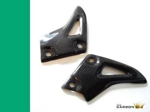 Triumph Speed Triple Carbon Absatz Schutz 2011-15 IN Uni Glänzend Gewebe Faser - Bild 1 von 3