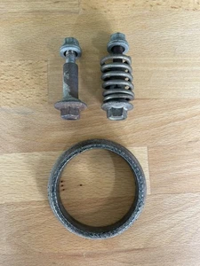 Impreza WRX STI OEM exhaust hardware: spring bolts nuts & donut gasket - Picture 1 of 2