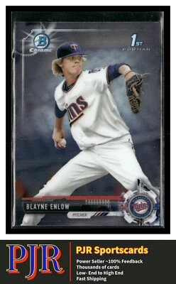 Blayne Enlow 2017 Bowman Draft #BDC-63 Minnesota Twins Chrome 35% Off 4+ Items - Image 1 of 2