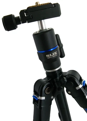 Slik Lite CF-522 Carbon Fibre Travel Tripod + SBH 180 DS Head NEW - Image 1 of 4