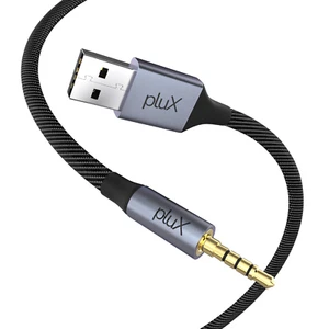USB A to 3.5 Jack Adapter Wire USB to 3.5mm Aux Line Male to Male Audio Cable - Picture 1 of 6