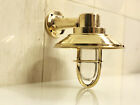 Industrial Brass Antique Light Maritime Swan Scone Wall Ship Light With Shade