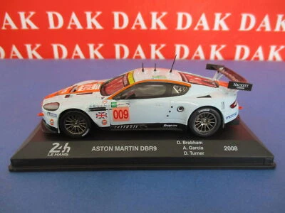 Die cast 1/43 Modellino Auto Aston Martin DBR9 Gulf 24H Le Mans 2008 D. Brabham - Immagine 1 di 4