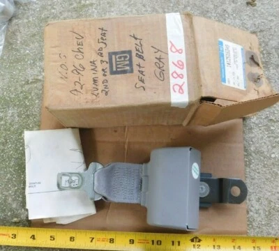 CINTURÓN DE SEGURIDAD NUEVO PARA CHEVY LUMINA CHEVROLET 1992-96 NUEVO FABRICANTE DE EQUIPOS ORIGINALES 1993 1994 1995 1996 Foto 1 de 2