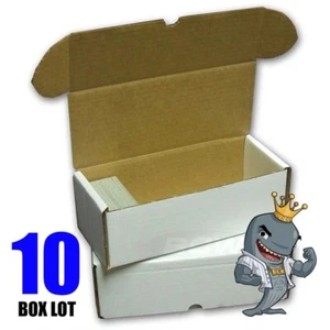 10x BCW 500-card Corrugated Storage Box (10ct Lot) - $2.62/box FREE SHIP - Picture 1 of 1
