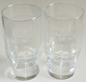 2 x Greene King 1799 Bury St Edmunds Brand New One Pint 20oz Embossed Beer Glass - Picture 1 of 4