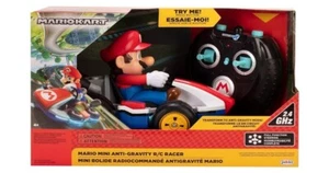 Mario Kart 8 Mario Mini Anti-Gravity R/C Racer World of Nintendo Jakks - Picture 1 of 7