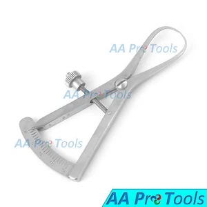 AA Pro: Castroviejo Caliper Round 0-20mm 3.5" Surgical Dental Instruments - Picture 1 of 3