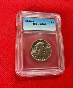 1980 S US DOLLAR ICG MS 65 - Picture 1 of 2