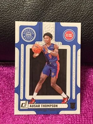 2023-24 PANINI DONRUSS HARDWOOD MASTERS AUSAR THOMPSON #2 RC GOLD PRESS PROOF - Image 1 of 3