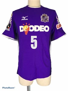 SANFRECCE HIROSHIMA MAKINO 2009 MIZUNO MATCH VTG FOOTBALL SHIRT SOCCER JERSEY S - Picture 1 of 7