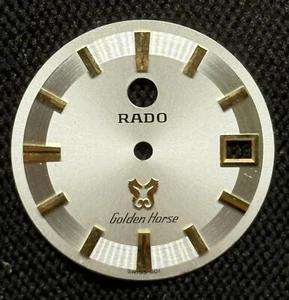 Esfera genuina RADO GOLDEN HORSE solo fecha sin el ancla Rado - Imagen 1 de 16