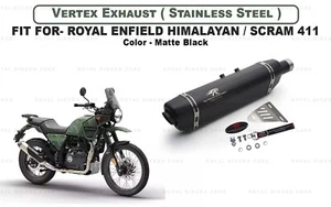 Royal Enfield Negro "Escape Vertex - SS Apto para Himalayan 411/Scram 411" - Imagen 1 de 7