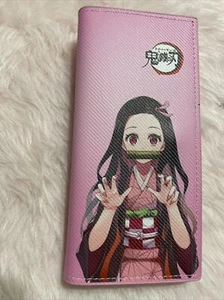 NEW Anime Demon Slayer NEZUKO Cosplay PU Leather Purse Wallet - Picture 1 of 9