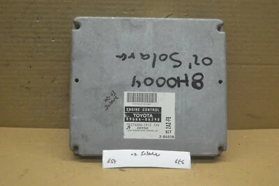 02-03 Toyota Solara 4 cilindros CPE unidad de control del motor ECU 8966606290 módulo 654-6e6 Foto 1 de 3