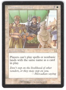 Magic the Gathering MTG Cornered Market Mercadian Masques Rare - Picture 1 of 2
