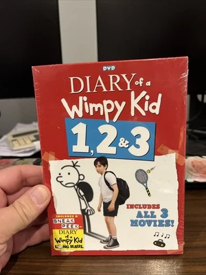 Diary of a Wimpy Kid 1, 2 & 3 (DVD) ALL 3 MOVIES | Factory Sealed - Image 1 of 3
