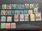 Belgien Klassik Lot an gestempelten Briefmarken .