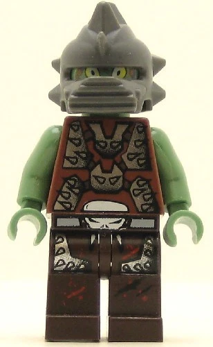 LEGO Space Minifigure Space Police 3 Alien - Slizer (Genuine) - Image 1 of 1