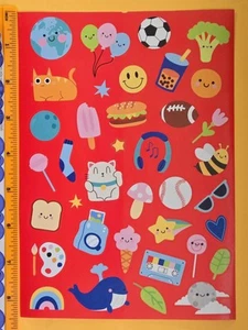 Themed/ Everyday Sticker Sheet - Picture 1 of 1