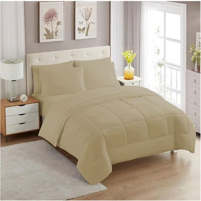 Комплект постельного белья Ultimate Comfort Twin - коллекция из 5 предметов для - круглой роскоши - Изображение 1 из 4