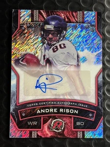 2024 Topps Resurgence - Andre Rison Auto RS-AR Atlanta Falcons - Picture 1 of 2