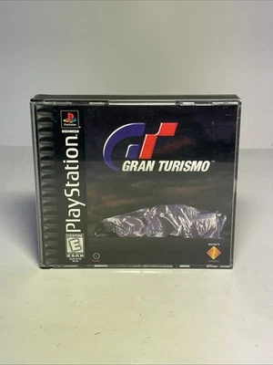 Gran Turismo Racing Sony PlayStation 1 Ps1 - Etiqueta Negra con Manual Probado Foto 1 de 4