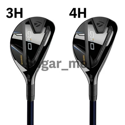 TaylorMade Qi10 rescue Hybrid 3H 4H 2Set Nippon 820GH Stiff Flex Steel Shaft RH - Image 1 of 4