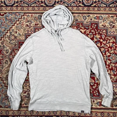 Sudadera con Capucha Faherty Azul Talla Mediana Informal Playa  Foto 1 de 4