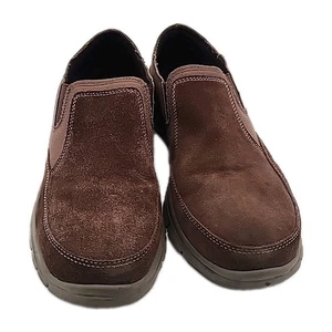 Hytest Men's Blake Steel Toe Slip on Size: 8 Medium Width, Brown - Picture 1 of 16