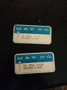 May Co California Store Card Credit Card cc Vintage Expired - Picture 1 of 8